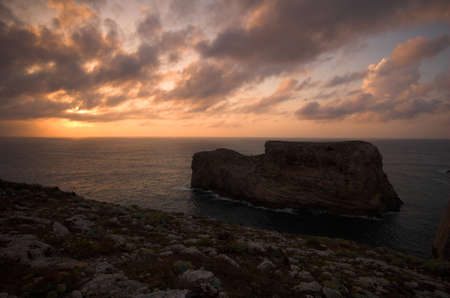 Mediterranean sunsetの写真素材