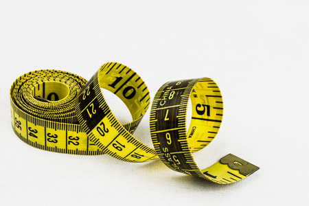 Measuring tape of the tailor.