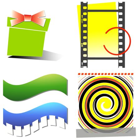 various logos for stores 08の写真素材