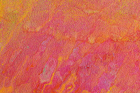 Natural multicolored background with patina rusty copper plate