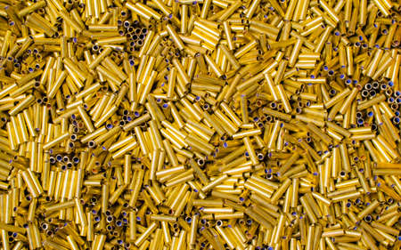 golden brass tubes, wallpaper, textureの写真素材
