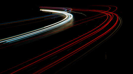 lights of cars with night.