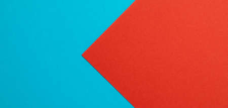 blue and red blank card for textの写真素材