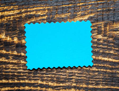 space for text, blank note on a notice board. autumn background with leavesの写真素材