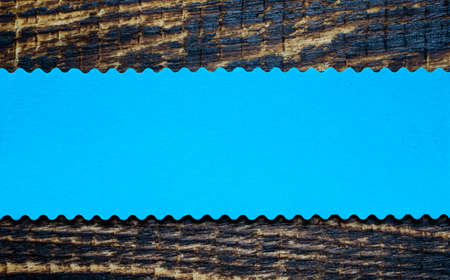 space for text, blank note on a notice board. autumn background with leavesの写真素材