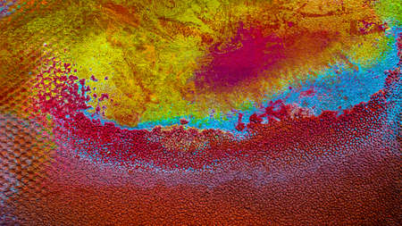oxidized copper, abstract artistic background