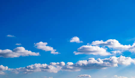 sky with clouds for backgroundの写真素材