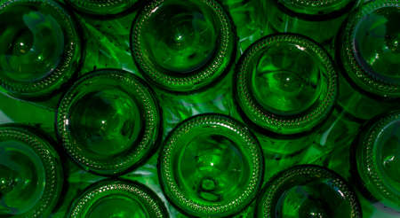 wine bottles photo of the bottomの写真素材