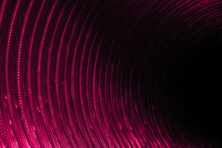 tube from the inside, abstract photo for background or texture