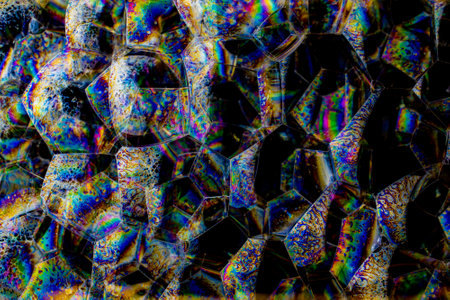foam bubbles, abstract image for background or texture