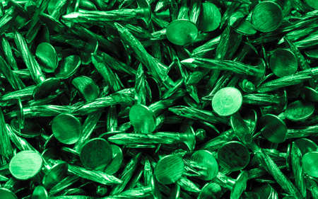 texture with nails for woodの写真素材