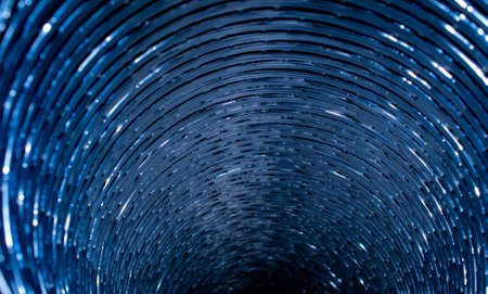 tube from the inside, abstract photo for background or texture
