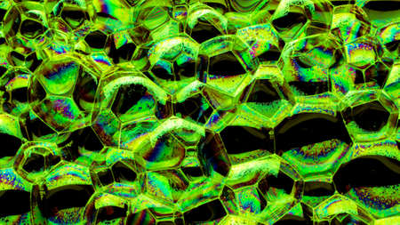 foam bubbles, abstract image for background or texture