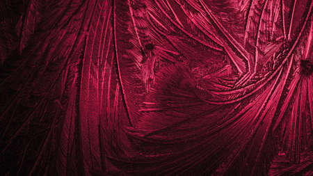 ice flowers, background or textureの写真素材