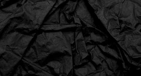 Black old paper background textureの写真素材