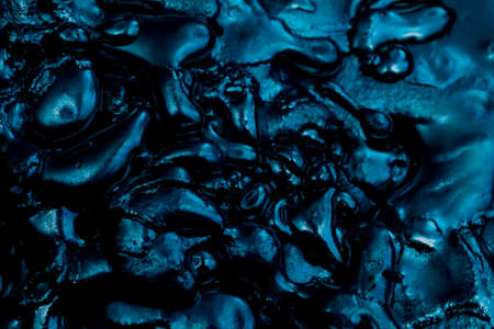 abstract background of drops of solidified metal