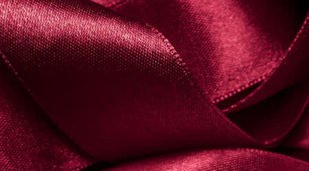 red spiral ribbon, background or texture