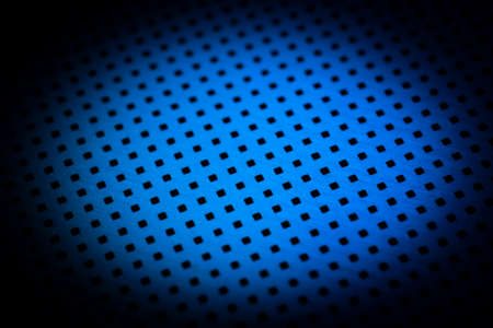 sheet metal with fine square holes. background or texture