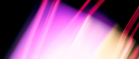 colorful lines of lights for backgroundの写真素材