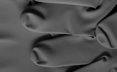 rubber gloves, close-up, background or textureの写真素材