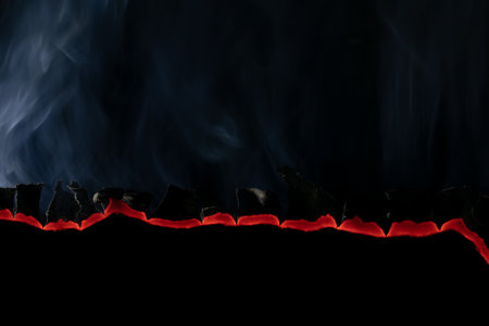 smoke. wall of smoke for background or textureの写真素材