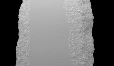 edge of a torn white sheet of paper on a black background, black holeの写真素材