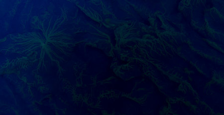 copper hydroxide, pools abstract structure