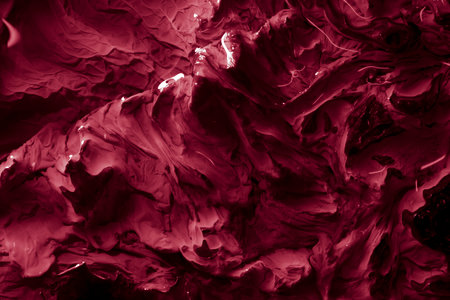 copper hydroxide, pools abstract structureの写真素材