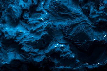 copper hydroxide, pools abstract structure