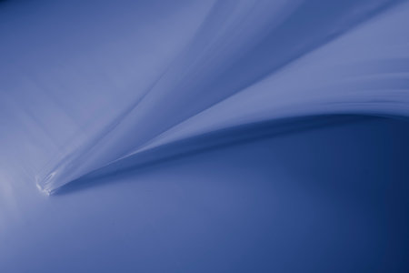 soft blue foil, background or textureの写真素材