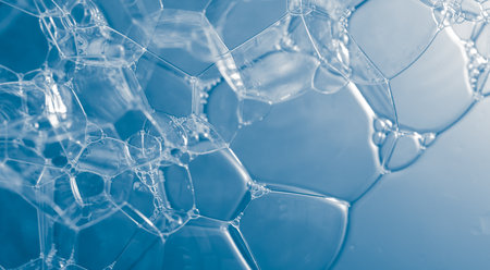 foam bubbles, abstract image for background or texture