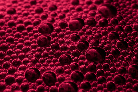 foam bubbles, abstract image for background or textureの写真素材