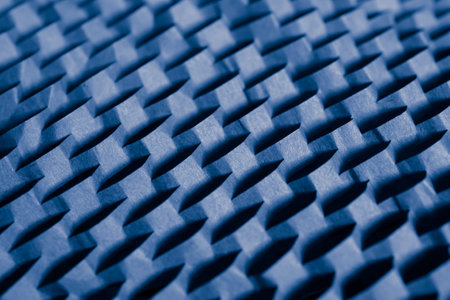 diamond mesh background, three dimensional textureの写真素材