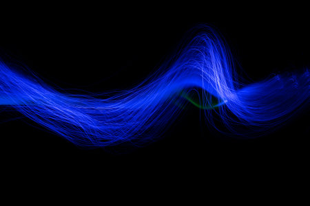 lines of light in the dark