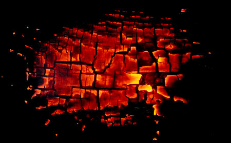 glowing board, burning wood, backgroundの写真素材
