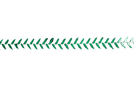 green traces on white backgroundの写真素材