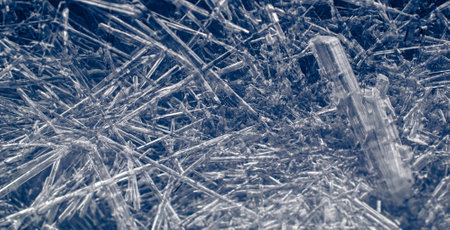 oblong crystal, wall, background or textureの写真素材