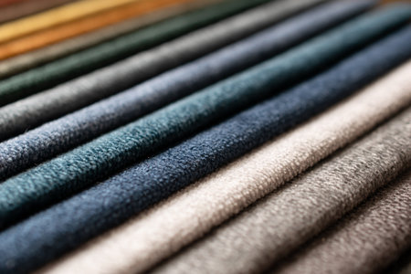 fabric stripes. striped background in different colorsの写真素材