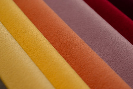 fabric stripes. striped background in different colorsの写真素材