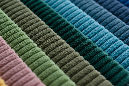 fabric stripes. striped background in different colorsの写真素材