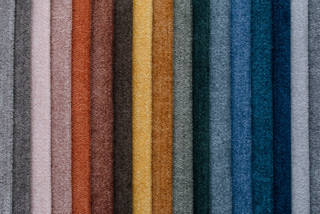 fabric stripes. striped background in different colorsの写真素材