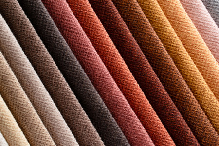 fabric stripes. striped background in different colorsの写真素材