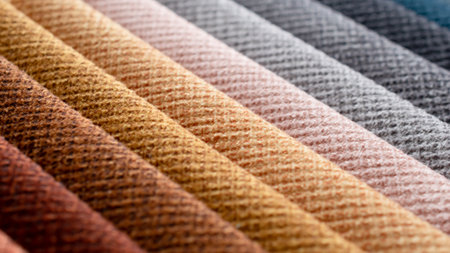 fabric stripes. striped background in different colorsの写真素材
