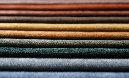 fabric stripes. striped background in different colorsの写真素材