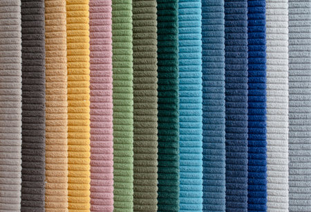 fabric stripes. striped background in different colors