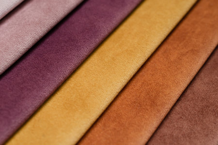 fabric stripes. striped background in different colorsの写真素材