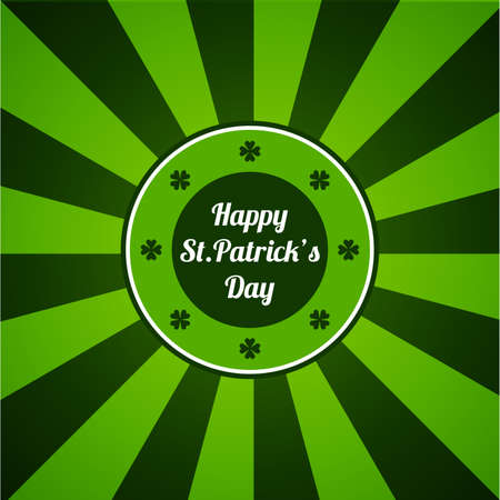 St. Patrick s Day Typographic a vector an illustration with strips.のイラスト素材