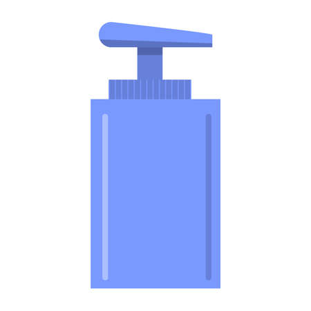 Plastic bottle with the batcher with liquid antibacterial soap dispenser.のイラスト素材