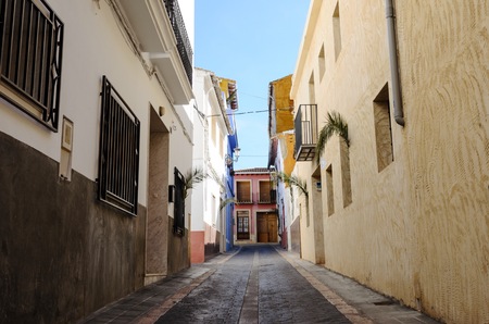 old charming streets, Spain for the dayの写真素材