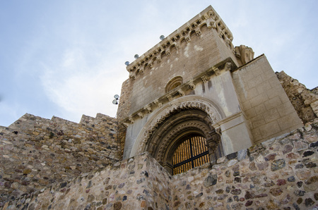 Roman theater in Cartagenaの写真素材